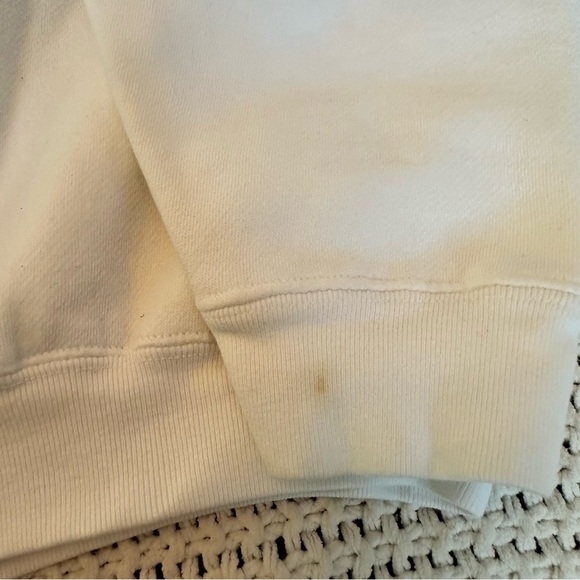 Vintage Carnival Pride Gear Sports Embroidered Crew Sweatshirt White Women’s XL - Picture 6 of 6